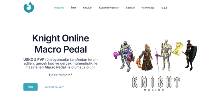 knight online macro indir